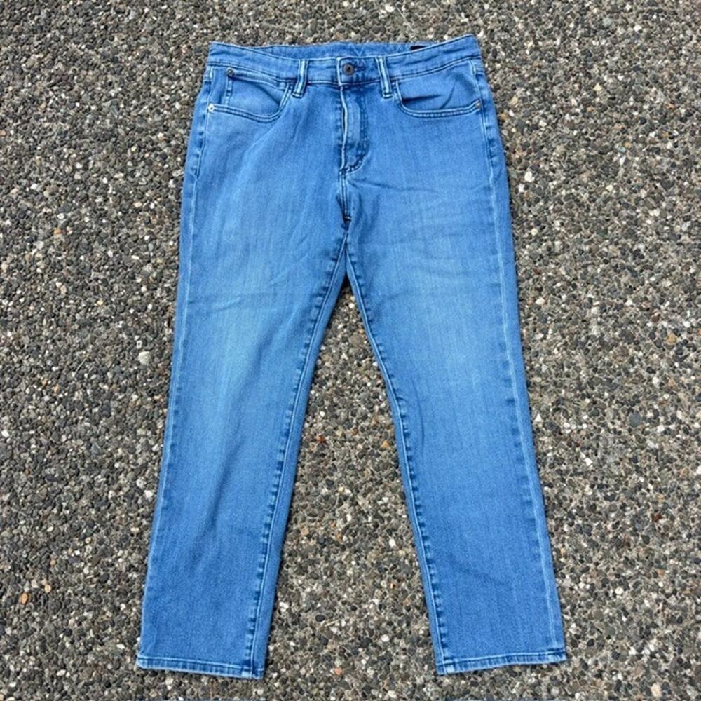 Bonobos Jeans Mens 33/30 Blue Stretch Straight Leg Stretch Denim Work Casual
